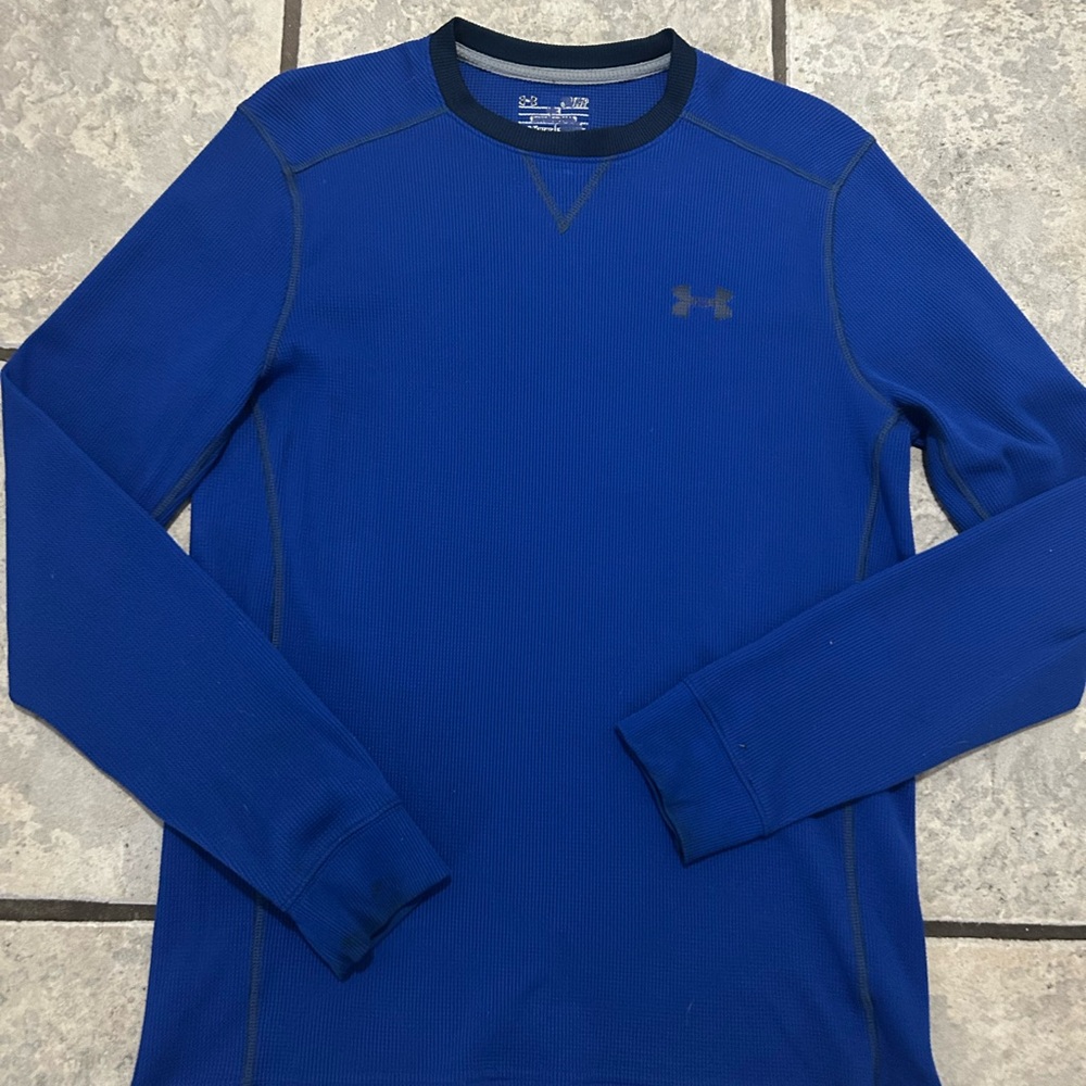 Under Armour Men's Royal Blue Long Sleeve Tee